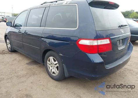 2005 Honda Odyssey Ex-L z USA, uszkodzony, nr VIN 5FNRL38765B129368